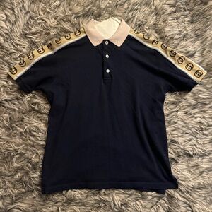 GUCCI POLO WITH INTERLOCKING G SZ S